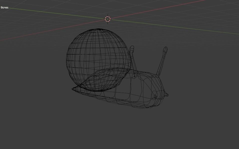 A Snail 3D model_4