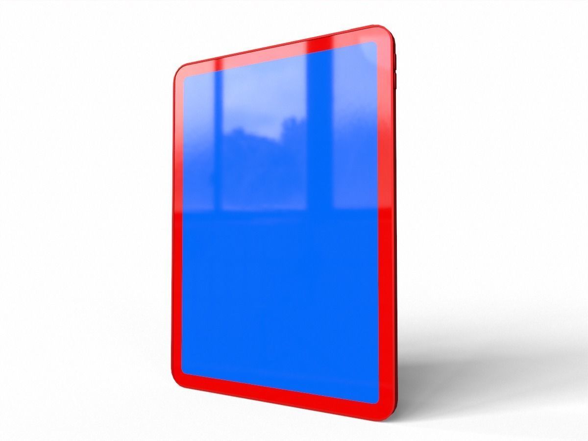 2020 apple Ipad pro Low-poly 3D model_10