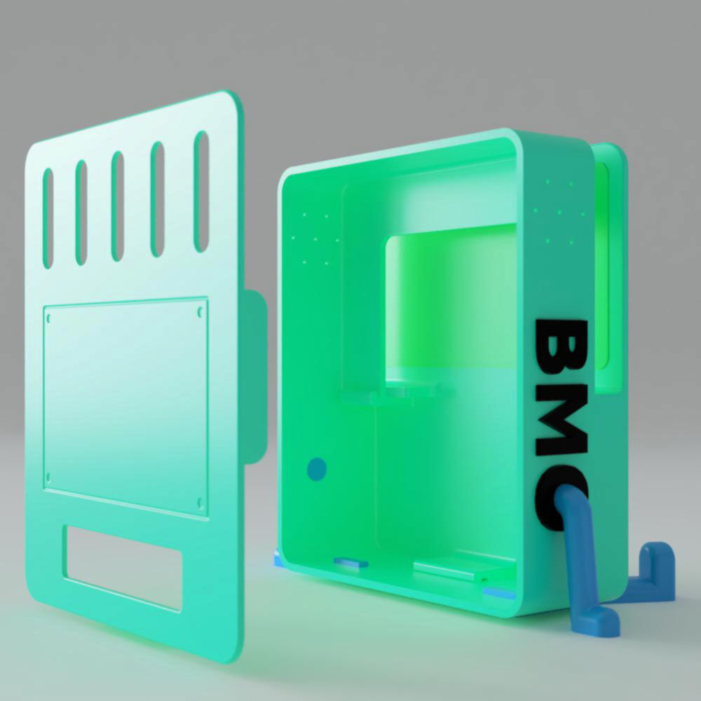 BMO Stand for Nintendo Switch Lite 3D print model_4