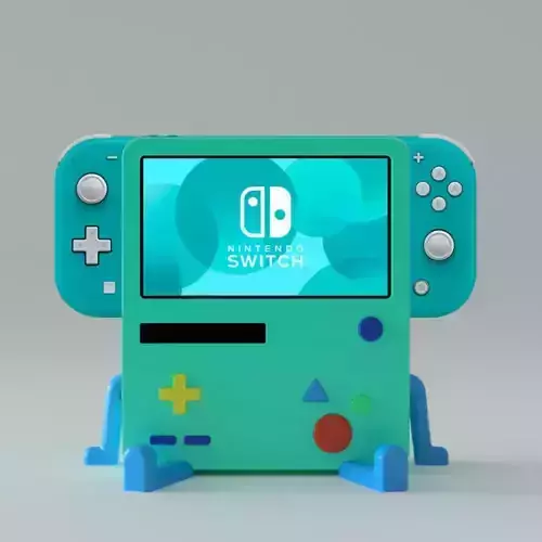 BMO Stand for Nintendo Switch Lite 3D print model