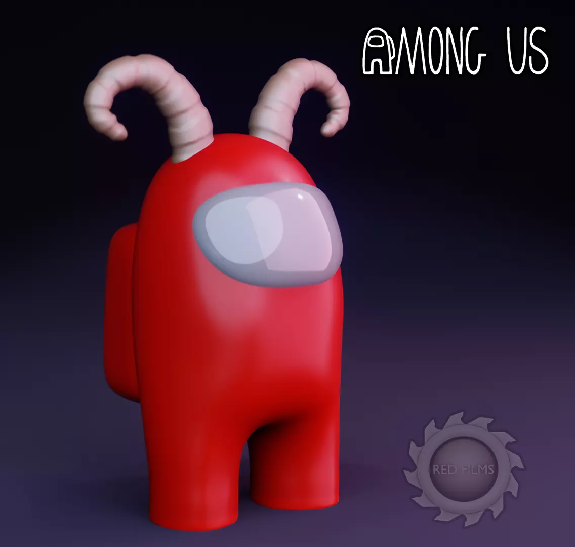 AMONG US EVIL 3D print model_0