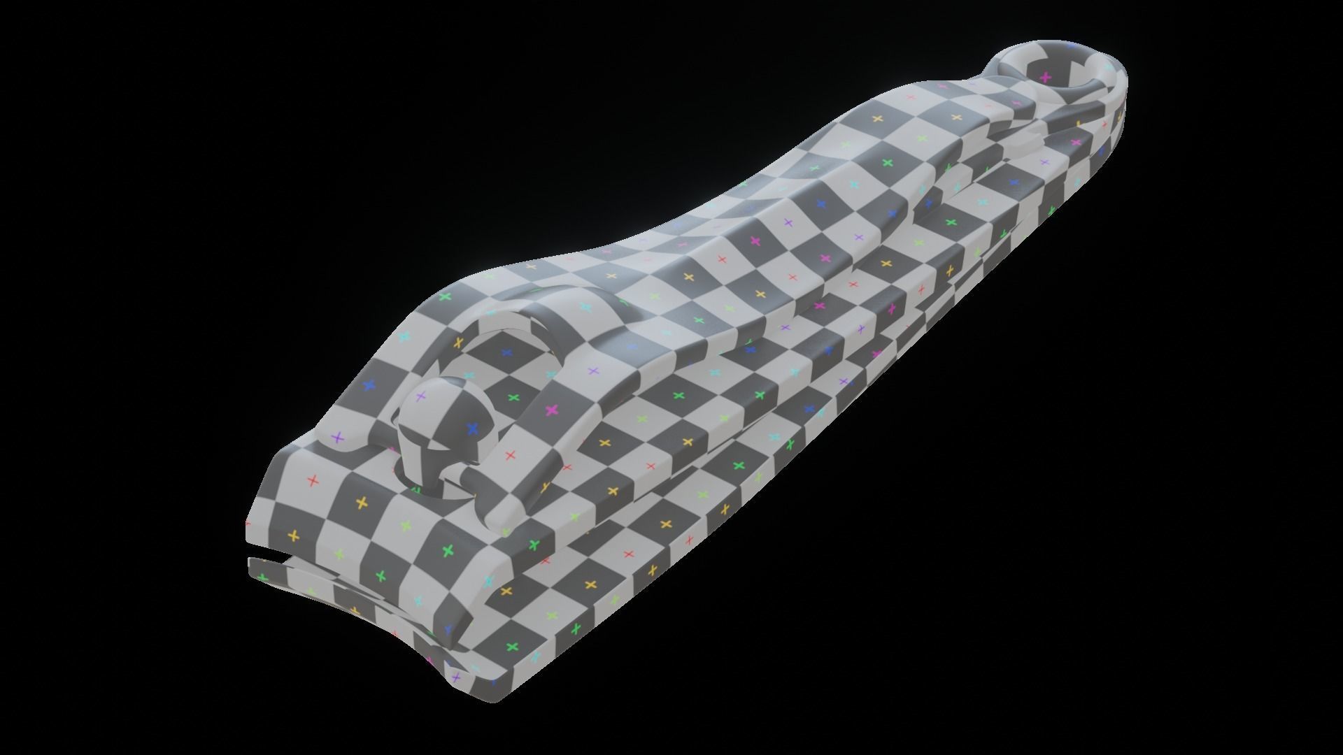 Nail Clipper 3D Model 3D model_13