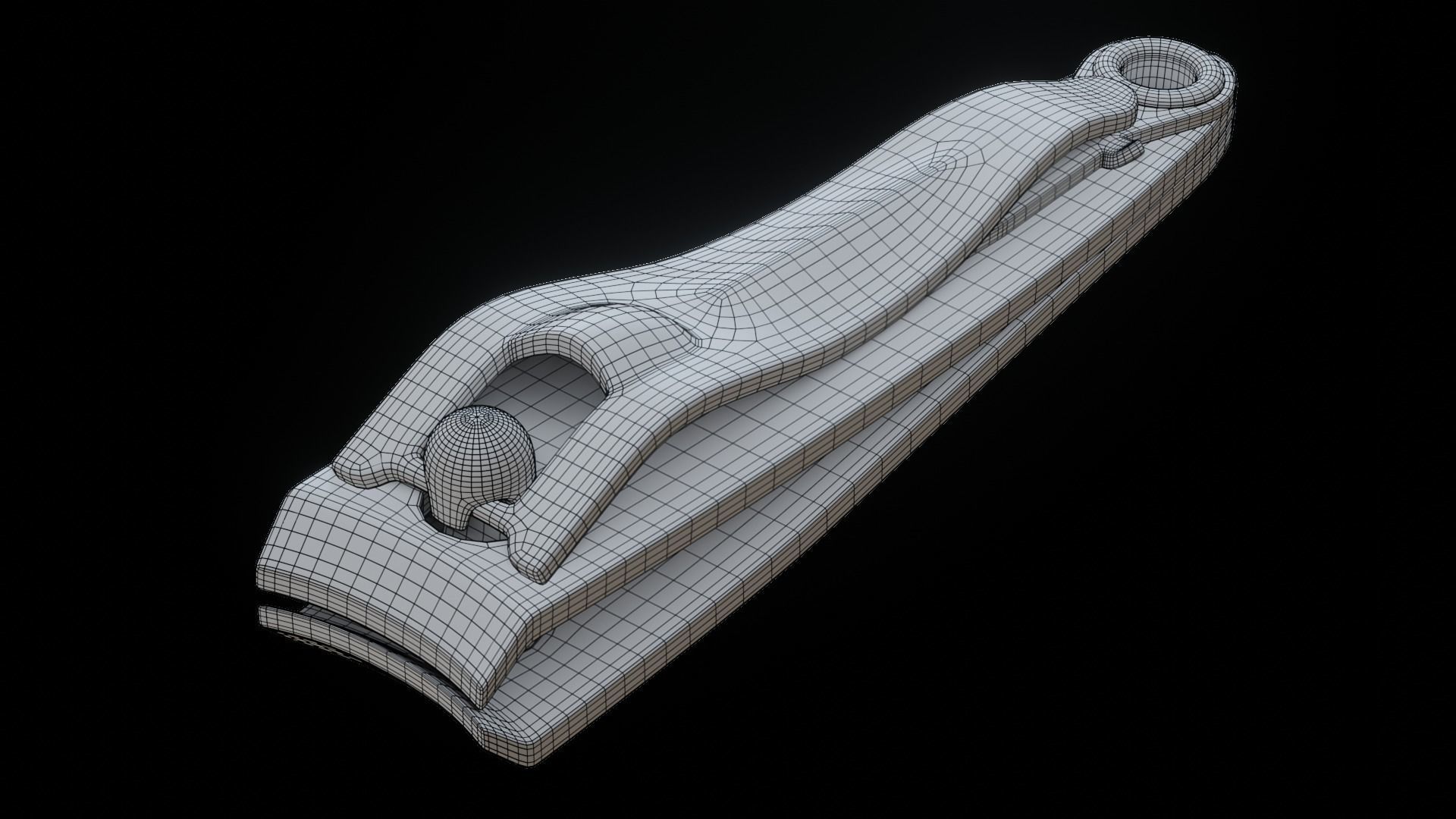 Nail Clipper 3D Model 3D model_7