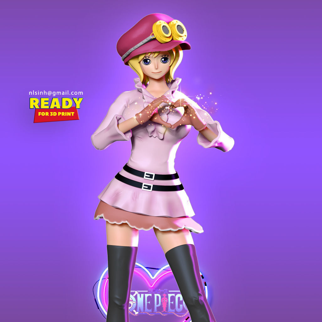 Koala - One Piece Fanart 3D print model_21