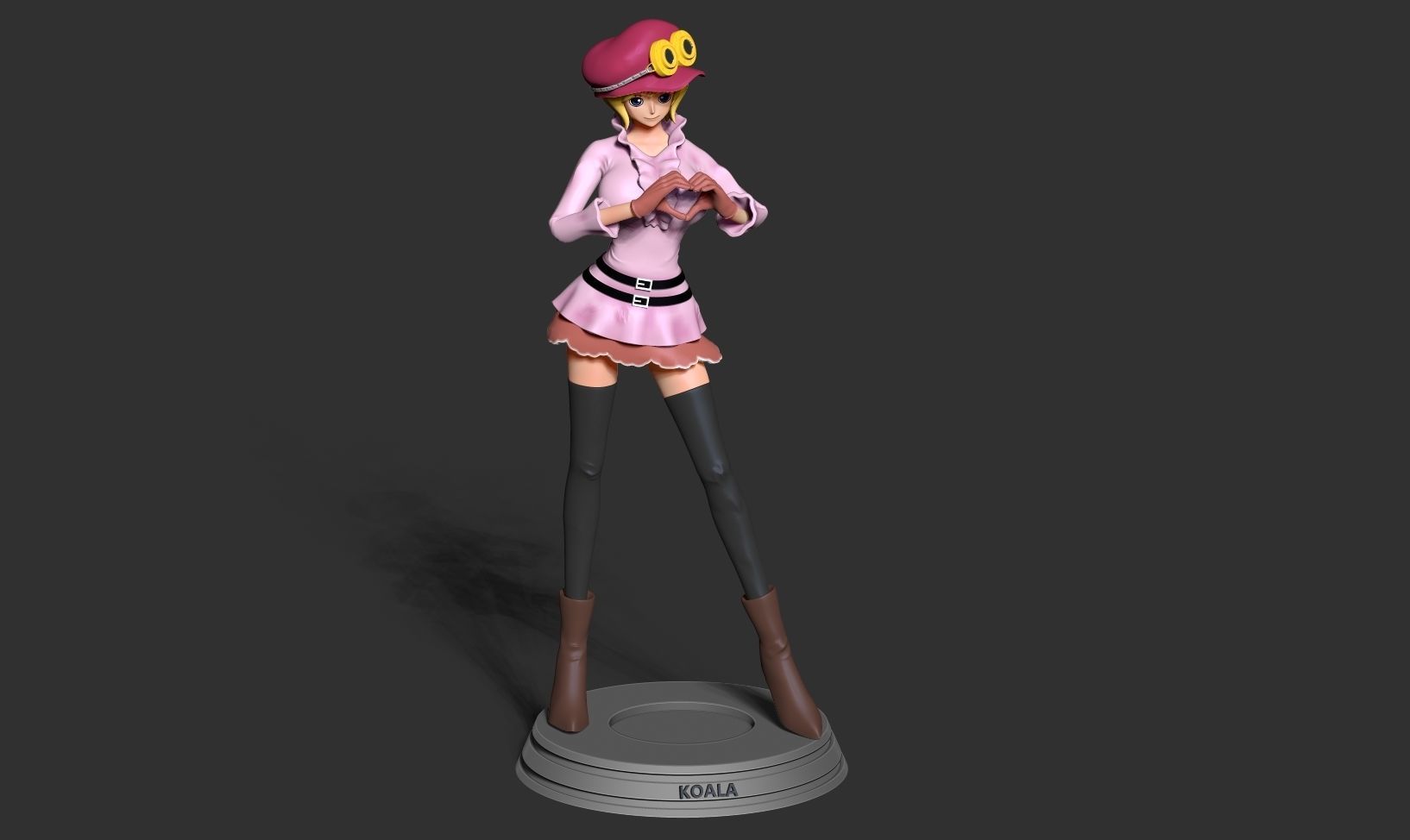 Koala - One Piece Fanart 3D print model_18