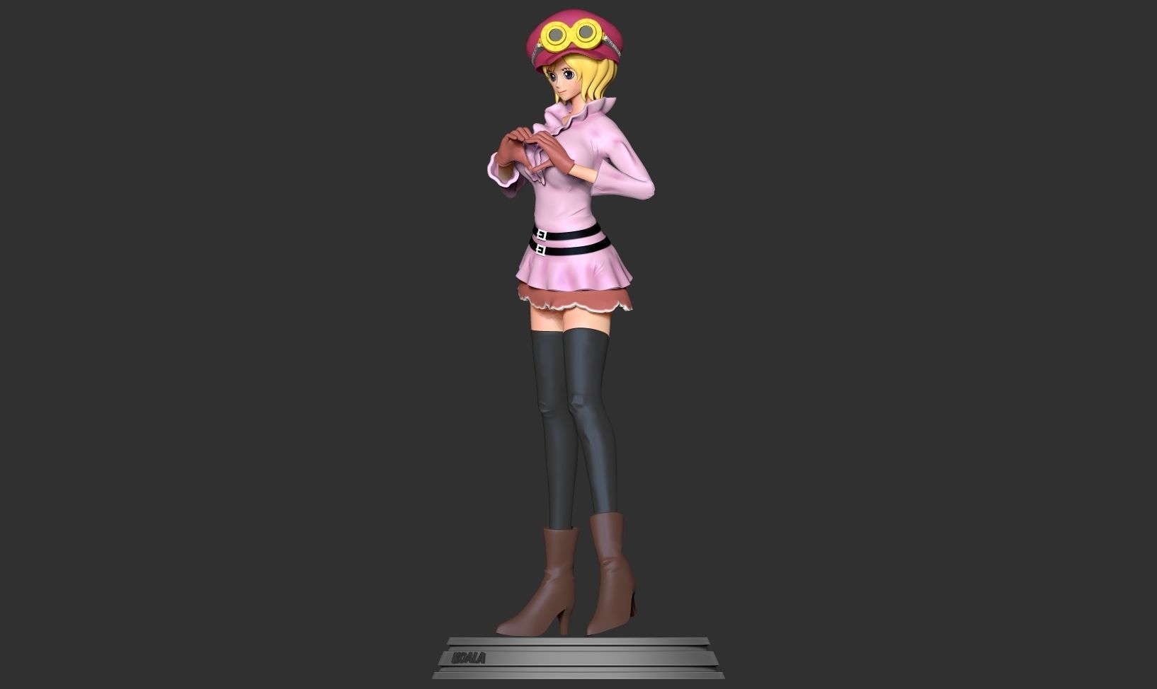 Koala - One Piece Fanart 3D print model_14