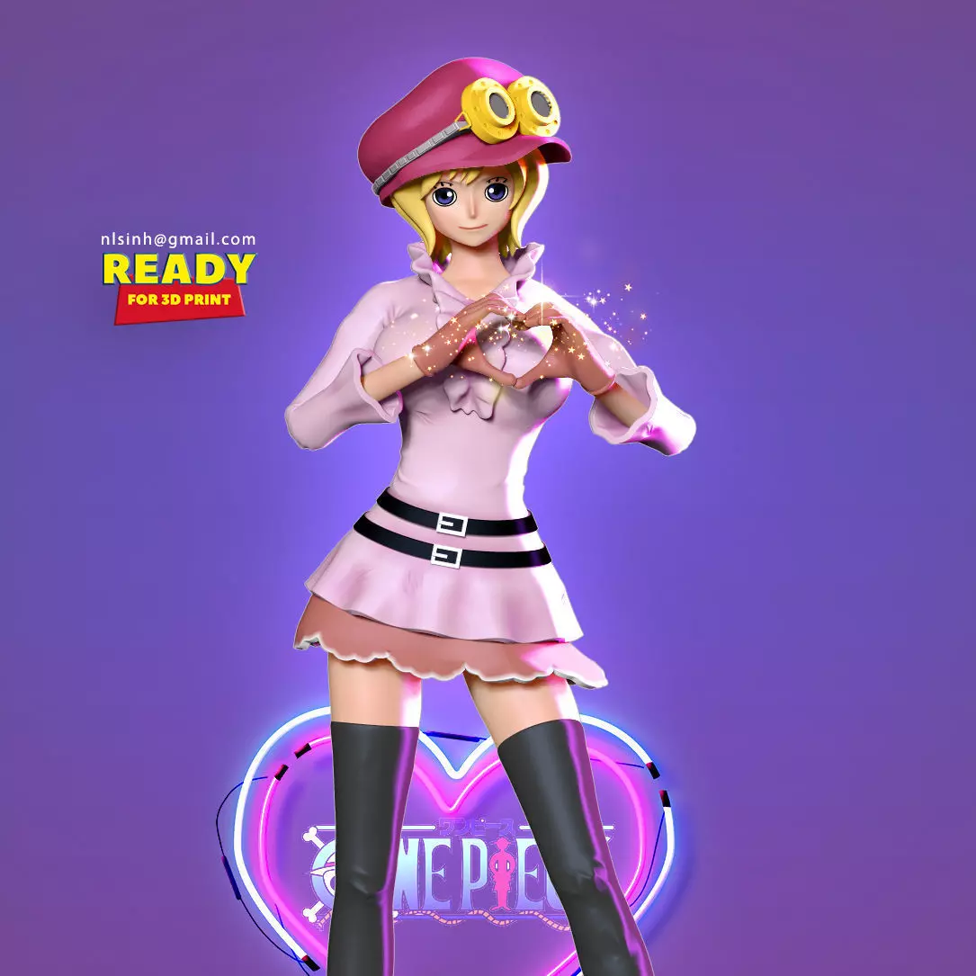 Koala - One Piece Fanart 3D print model_0