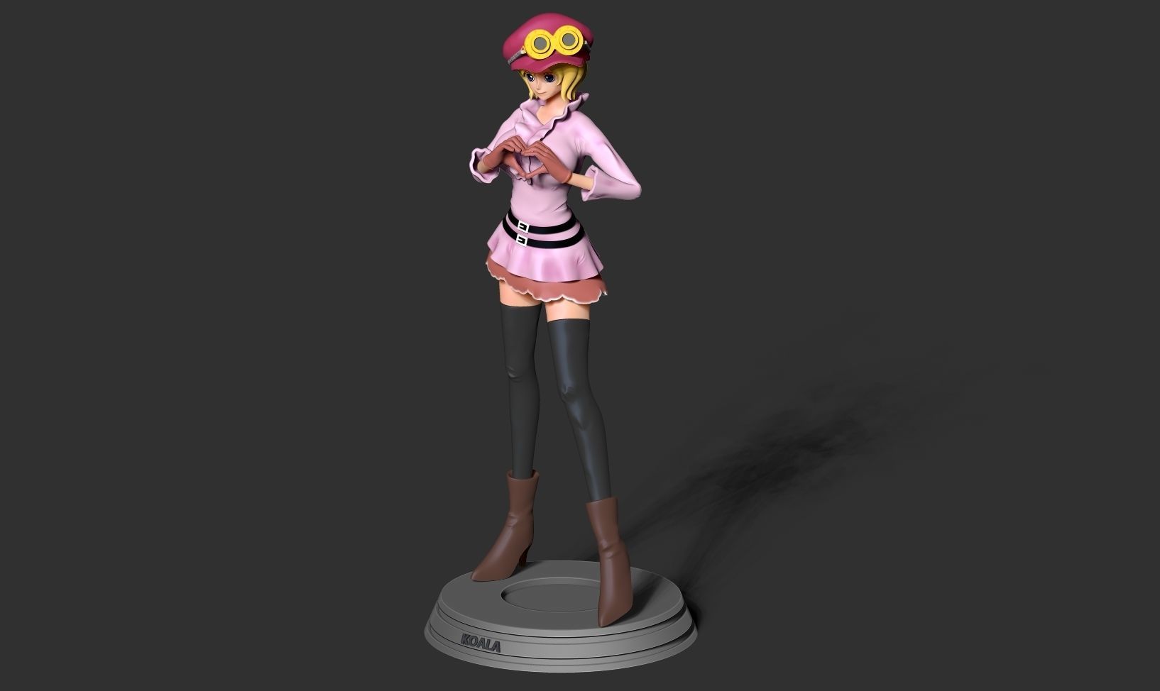 Koala - One Piece Fanart 3D print model_20