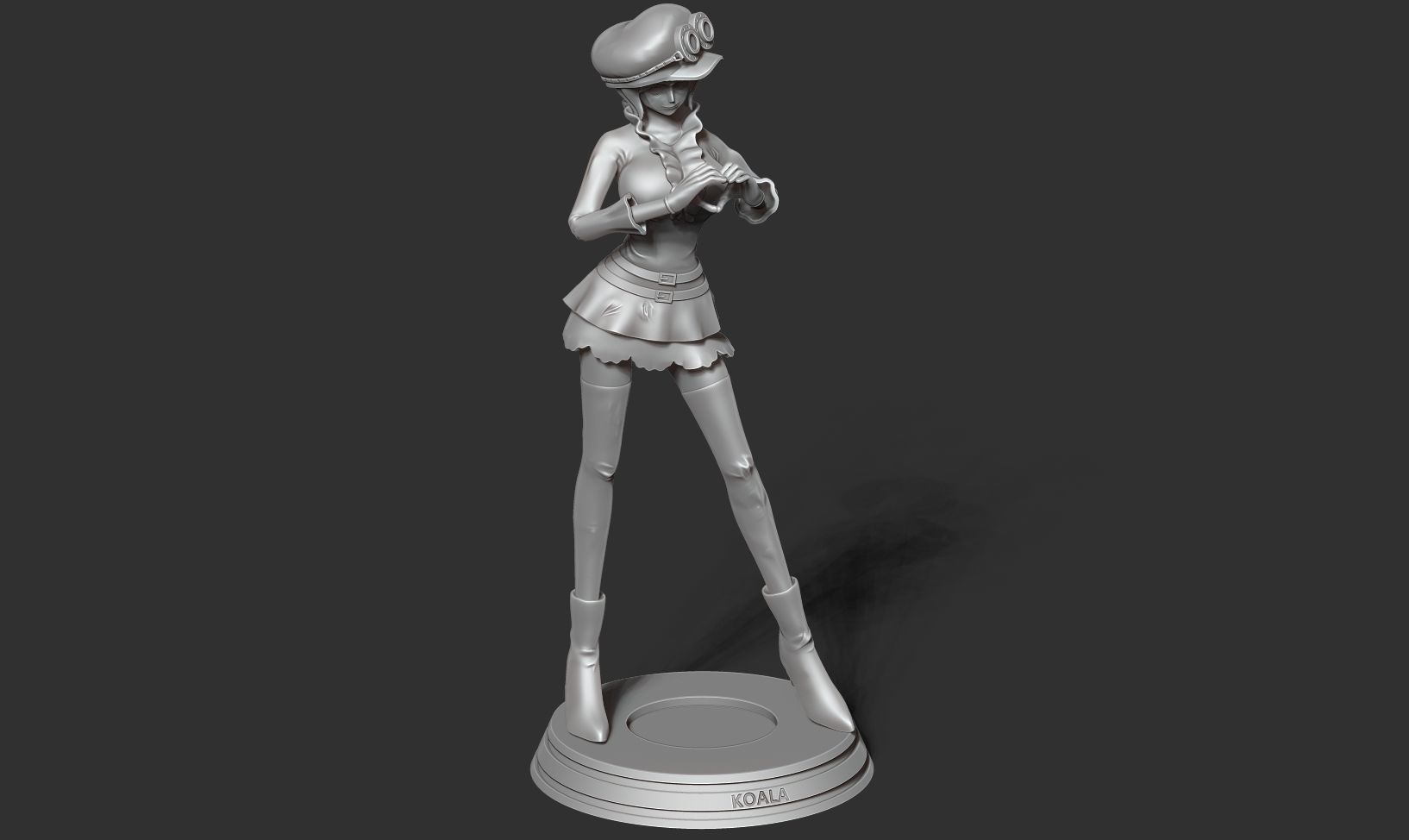 Koala - One Piece Fanart 3D print model_17