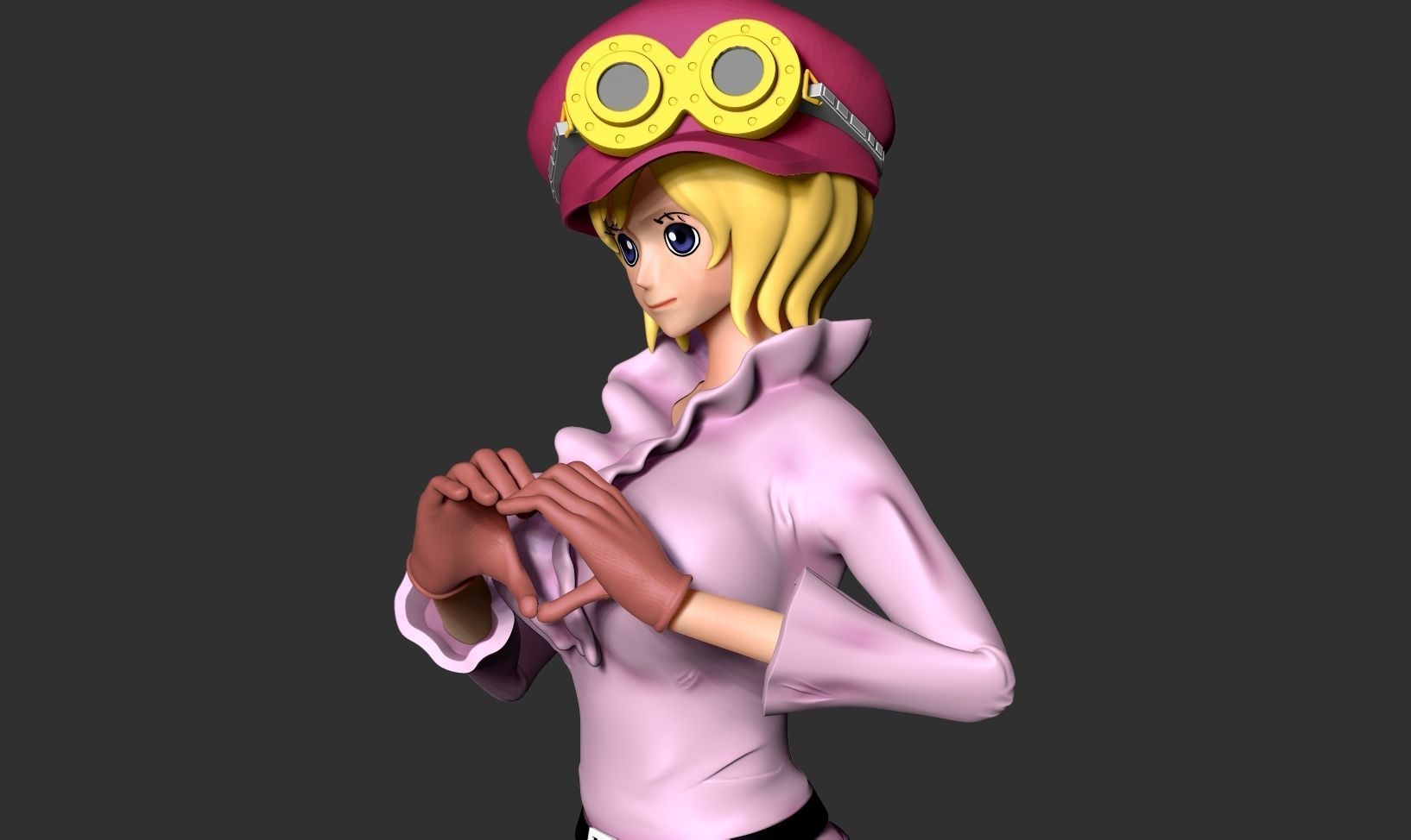 Koala - One Piece Fanart 3D print model_6