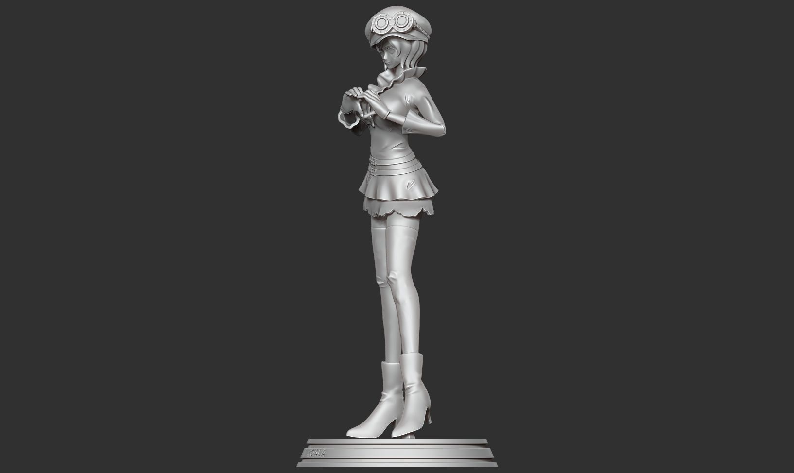 Koala - One Piece Fanart 3D print model_13