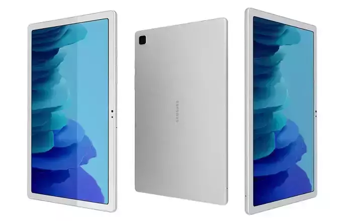 Samsung Galaxy Tab A7 10 4 2020 Silver 3D model