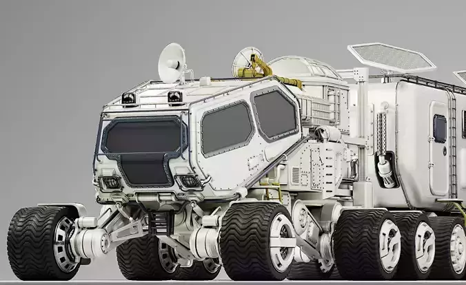 Mars Transport Rover 3D model