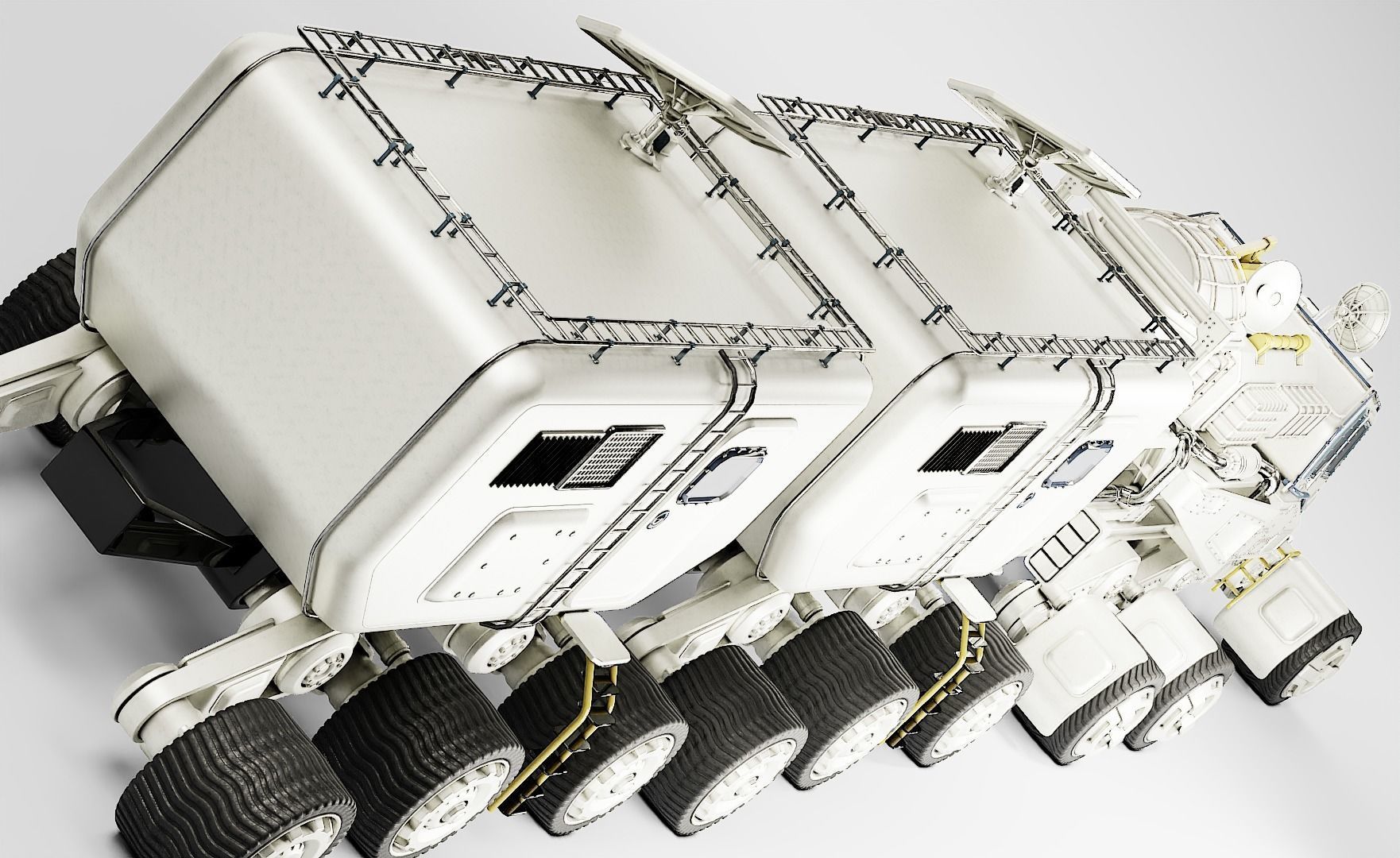 Mars Transport Rover 3D model_15