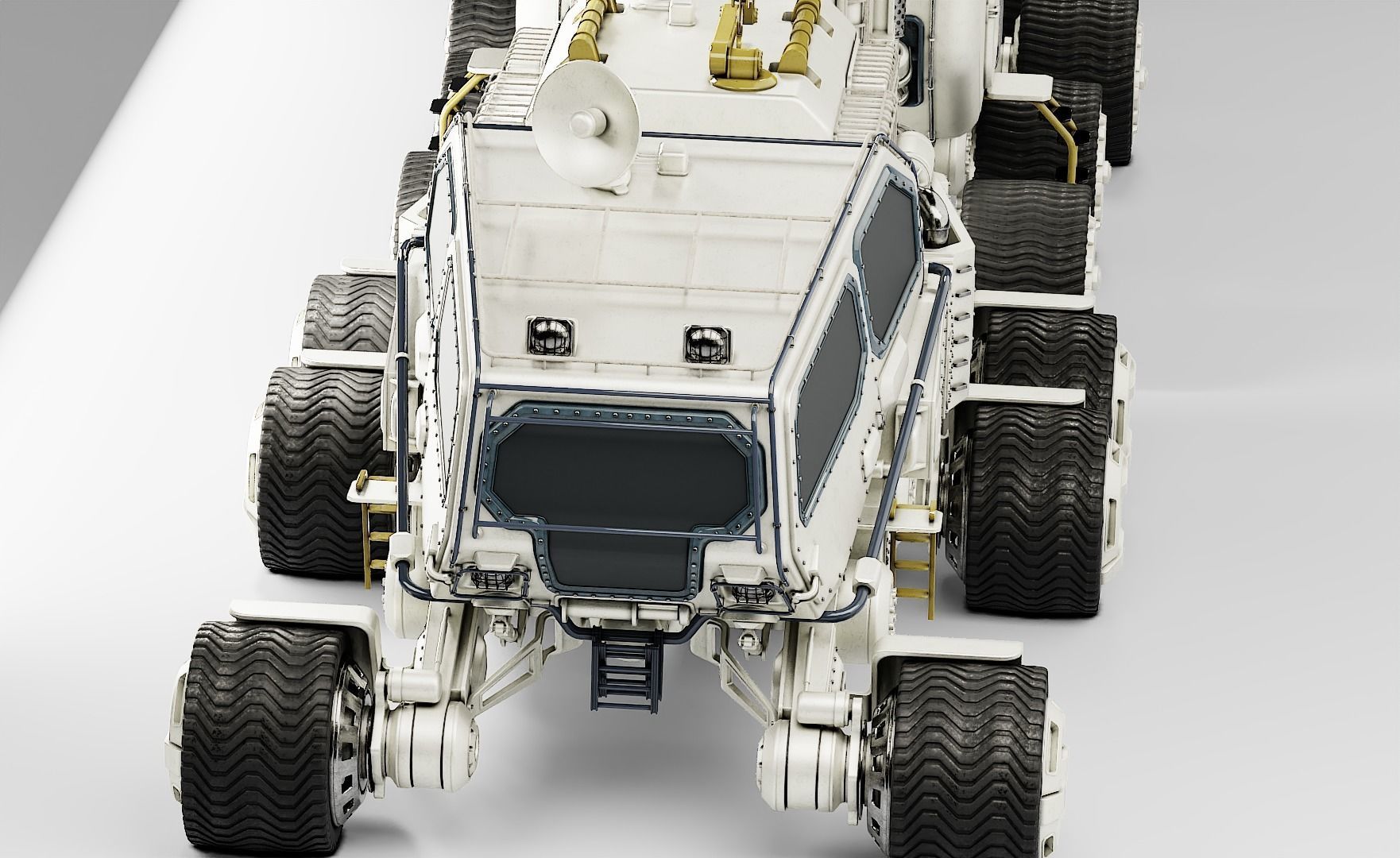 Mars Transport Rover 3D model_21