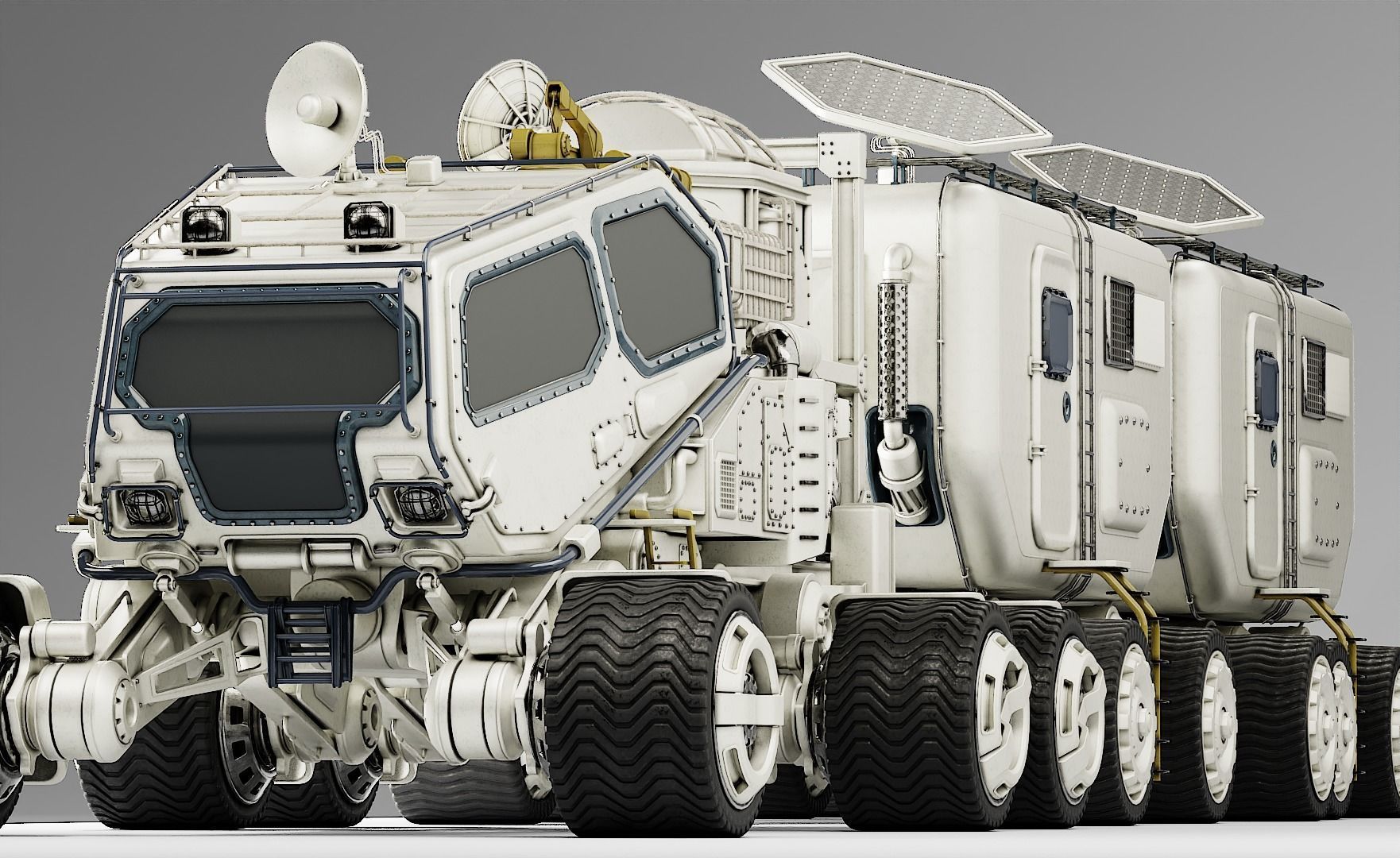 Mars Transport Rover 3D model_1