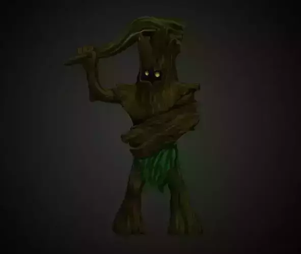 Wood Woad DnD miniature 3D print model