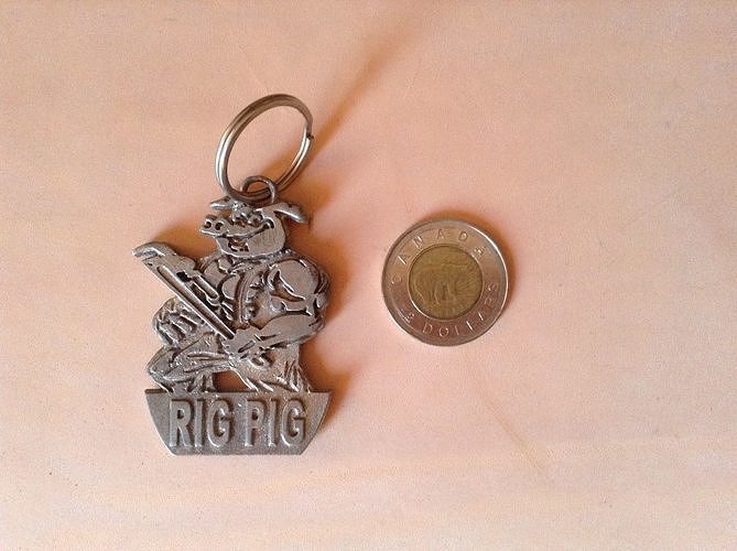 Rig Pig Oil Rig worker 3D print model