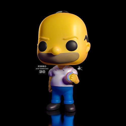 HOMERO FUNKO POP COLLECTION LOS SIMPSON 3D print model