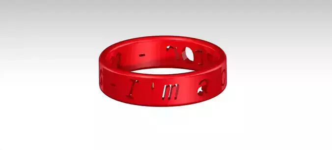 Ring - im creator 3D print model