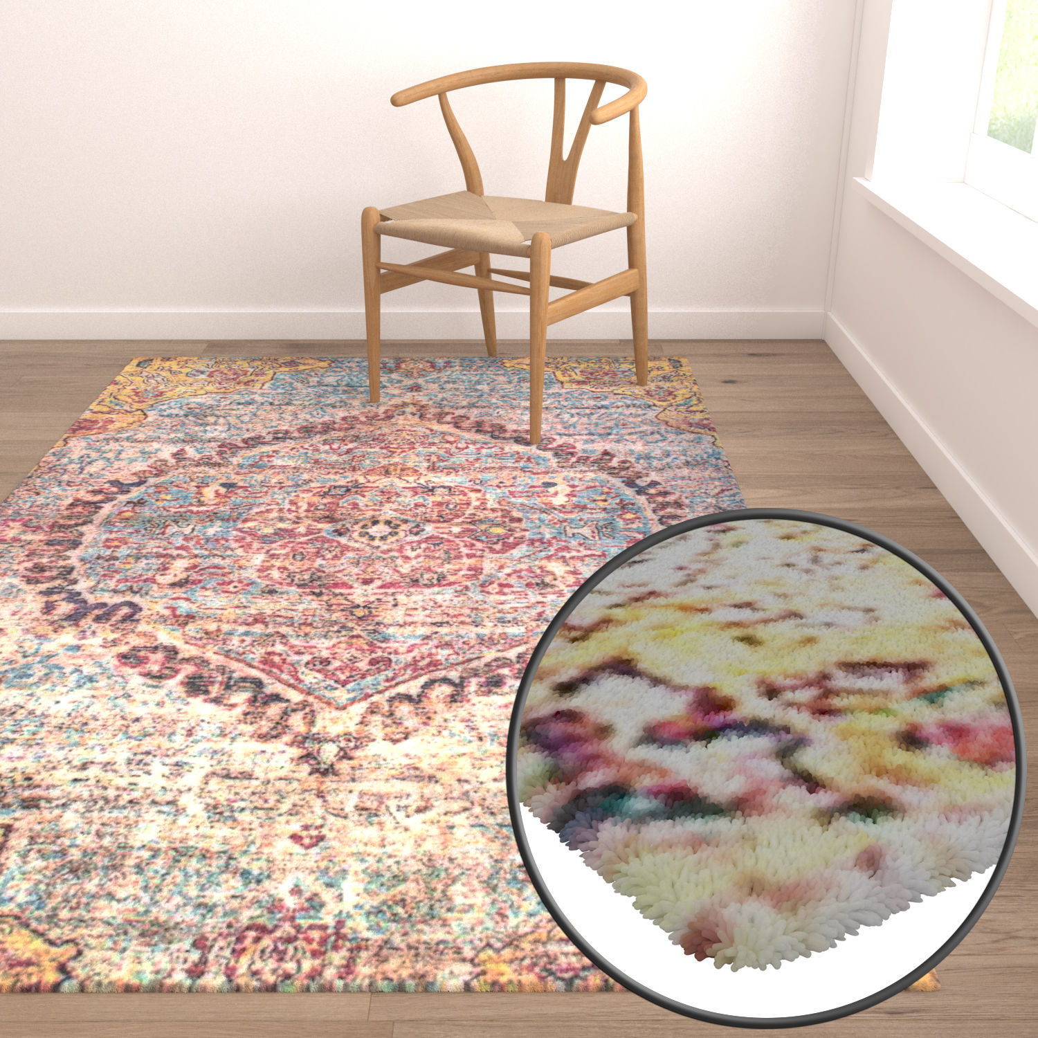Rug Set 1517 3D model_5
