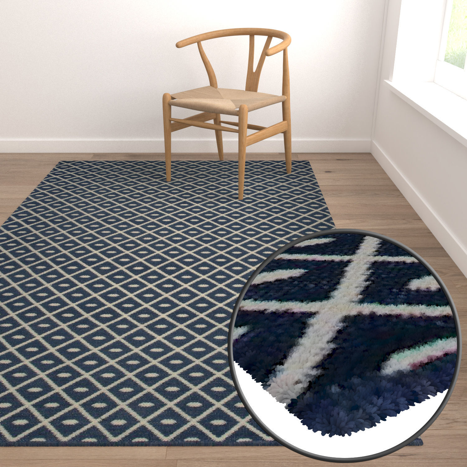 Rug Set 1519 3D model_5