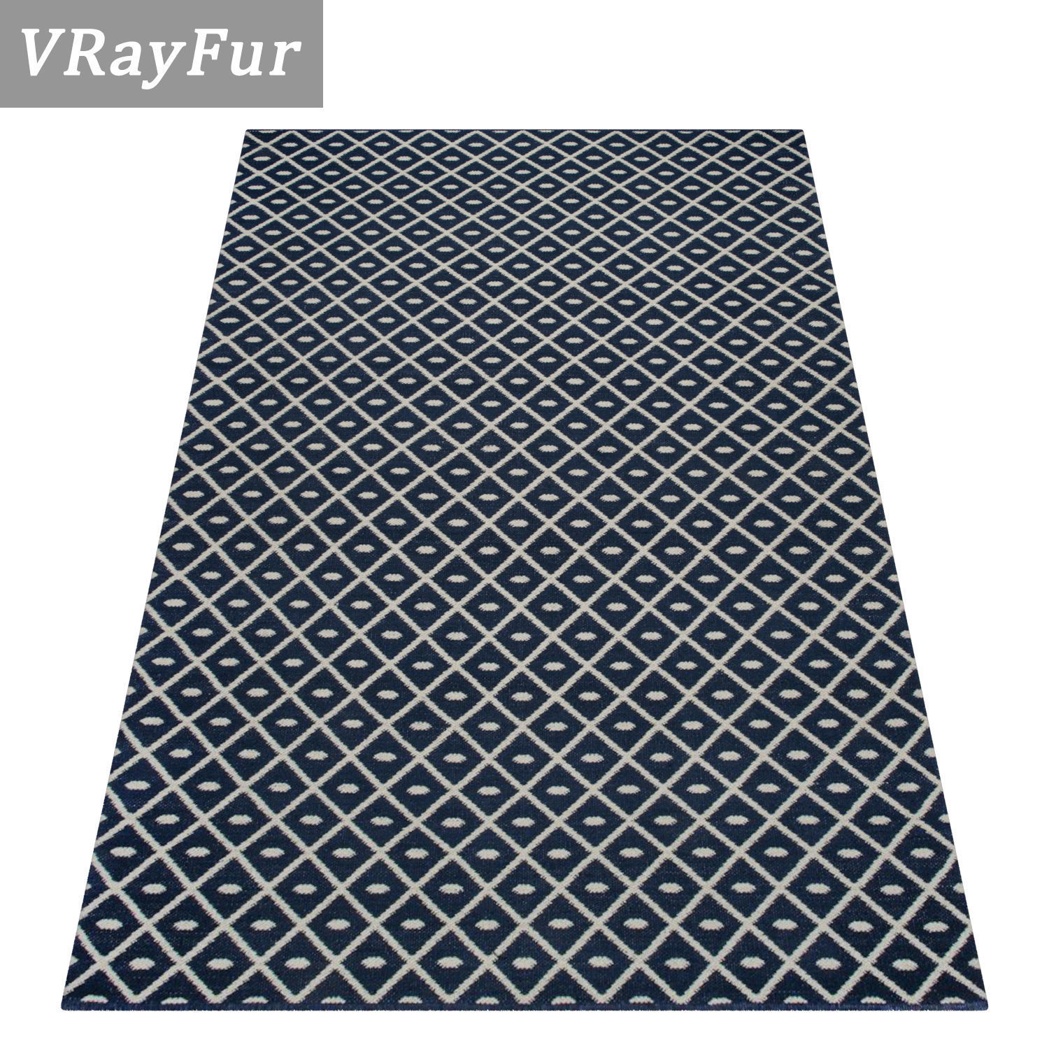 Rug Set 1519 3D model_2