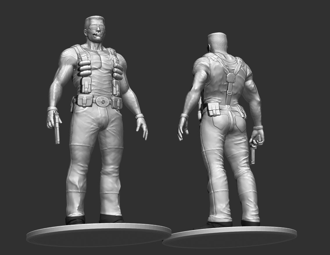 Duke Nukem  3d model for print  3D print model_2