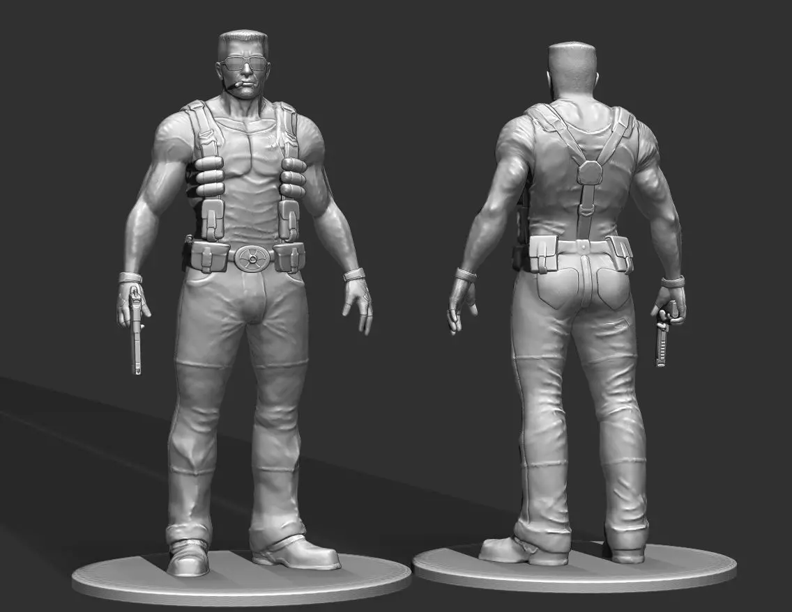 Duke Nukem  3d model for print  3D print model_0