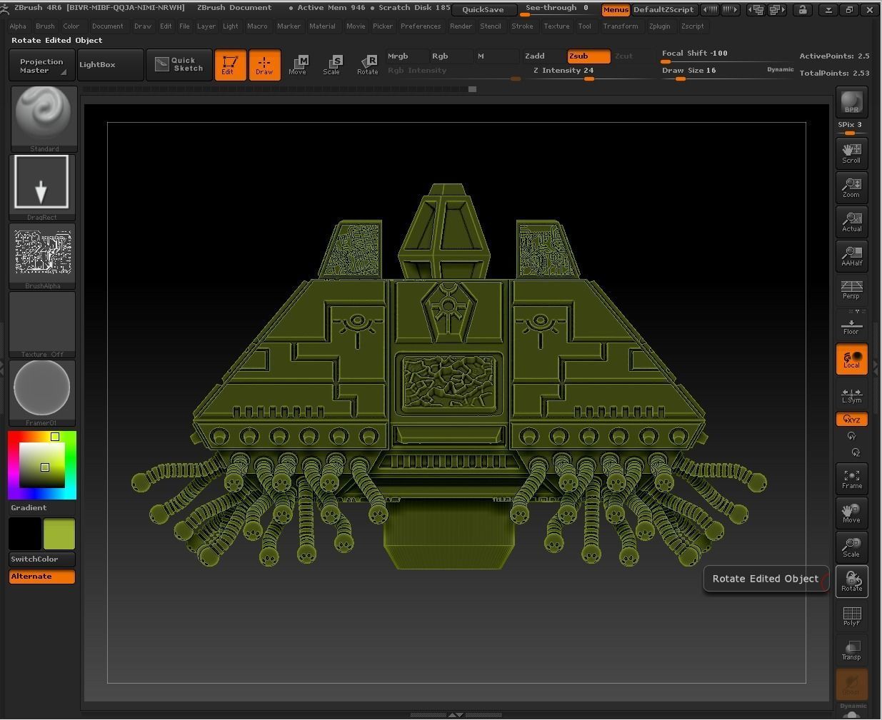EPIC - ARMAGEDDON SET 14- XenoCyborg FORCE set 7 3D print model_4
