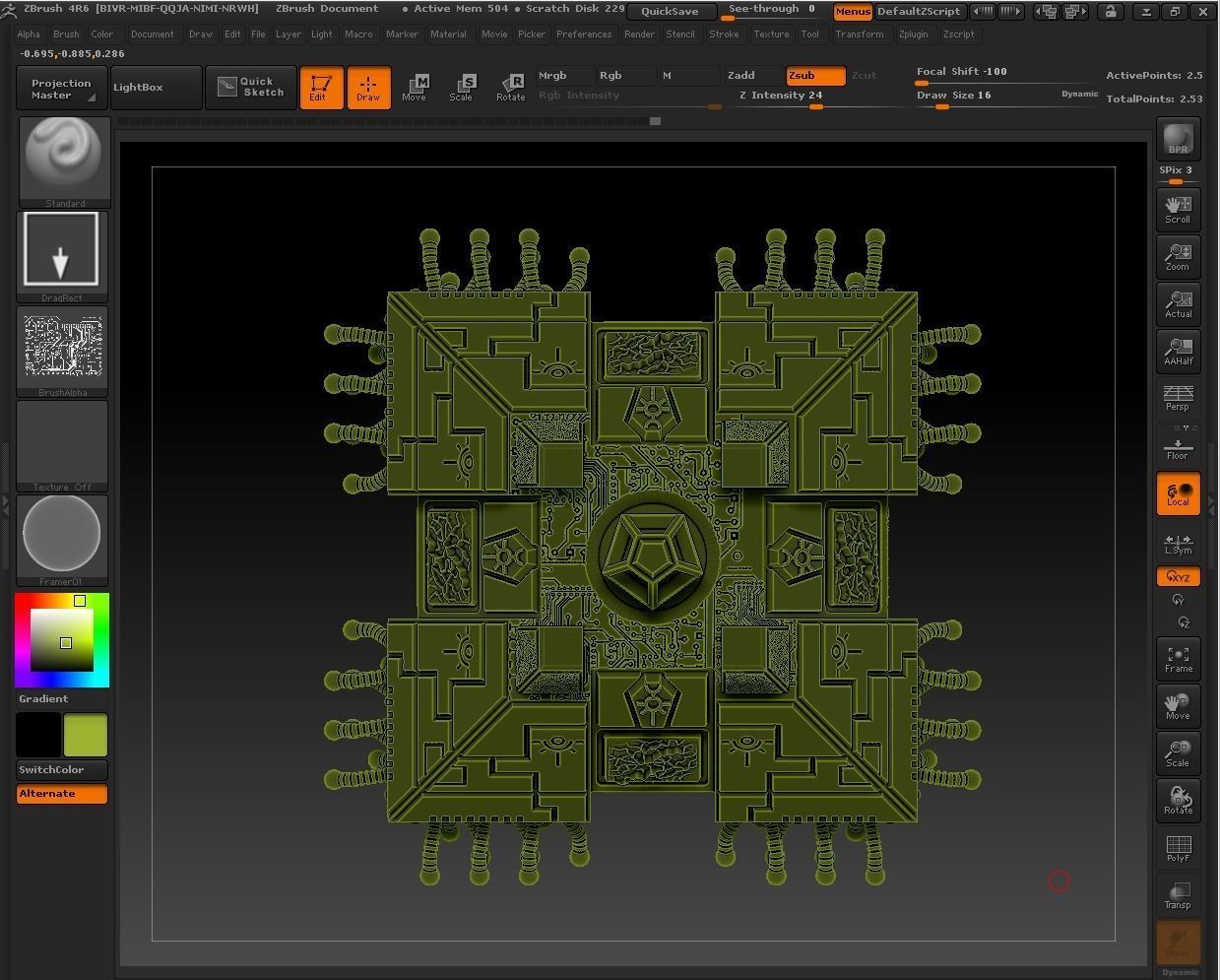 EPIC - ARMAGEDDON SET 14- XenoCyborg FORCE set 7 3D print model_8