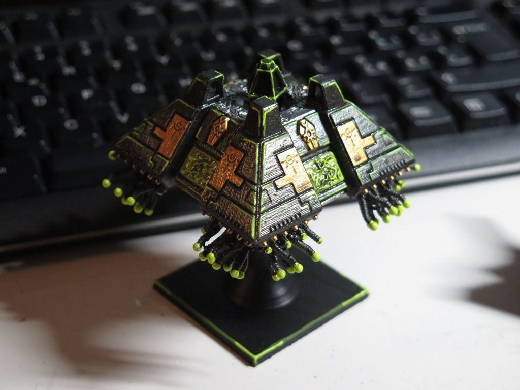 EPIC - ARMAGEDDON SET 14- XenoCyborg FORCE set 7 3D print model_6