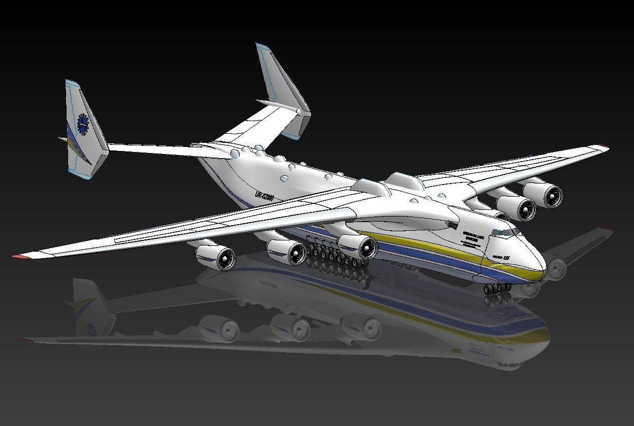 An - 225 Mria 3D model_2