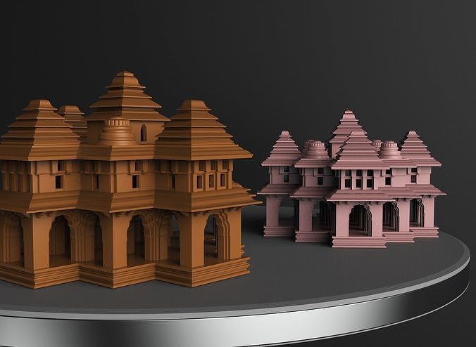 Lotus Mahal Replica 3D print model