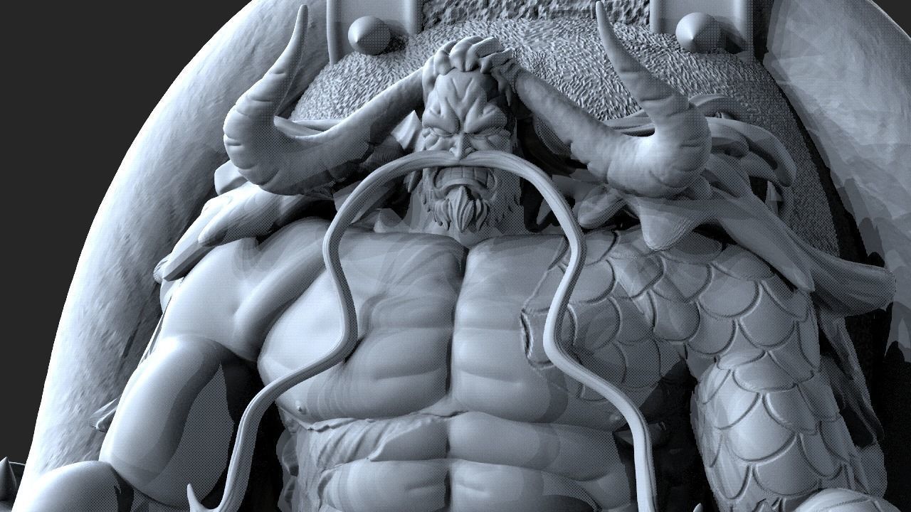 ONEPIECE KAIDO OF THE 100 BEASTS 3D print model_10