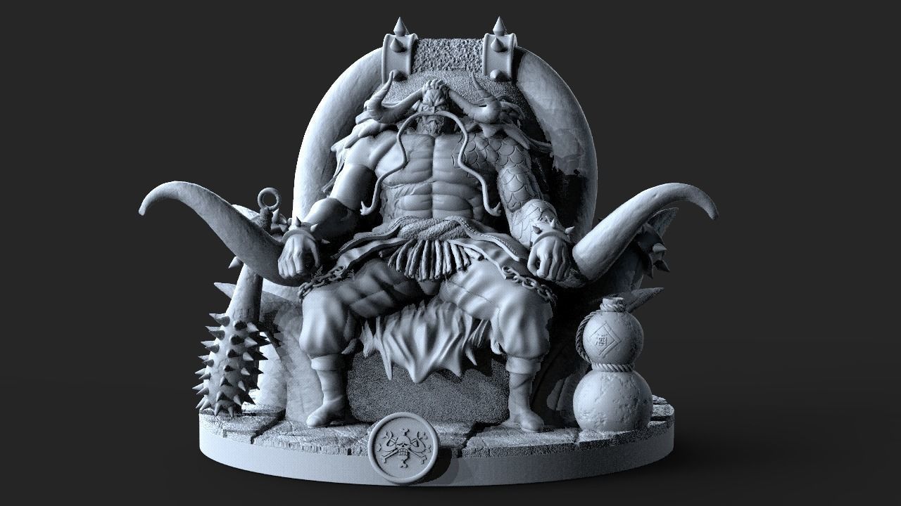 ONEPIECE KAIDO OF THE 100 BEASTS 3D print model_7