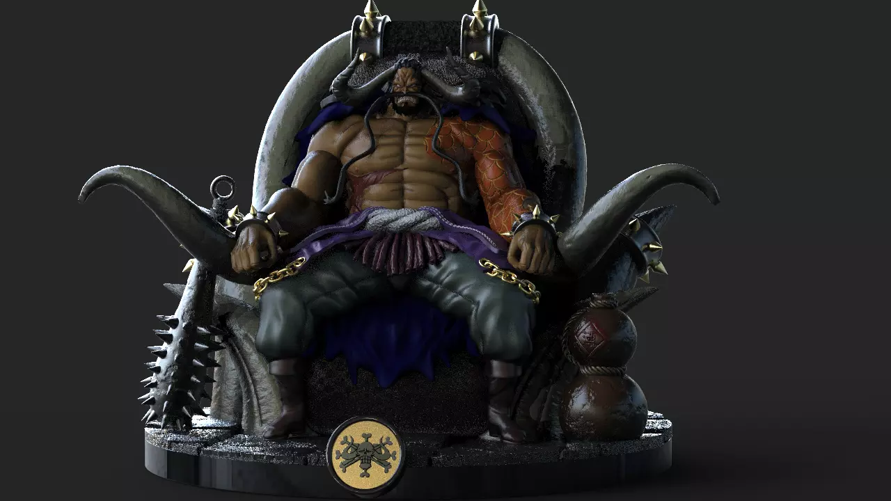 ONEPIECE KAIDO OF THE 100 BEASTS 3D print model_0