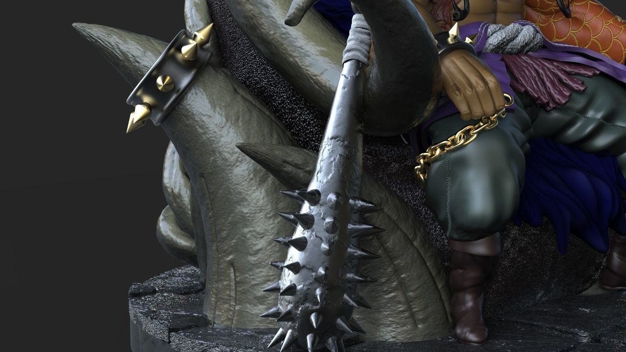 ONEPIECE KAIDO OF THE 100 BEASTS 3D print model_6