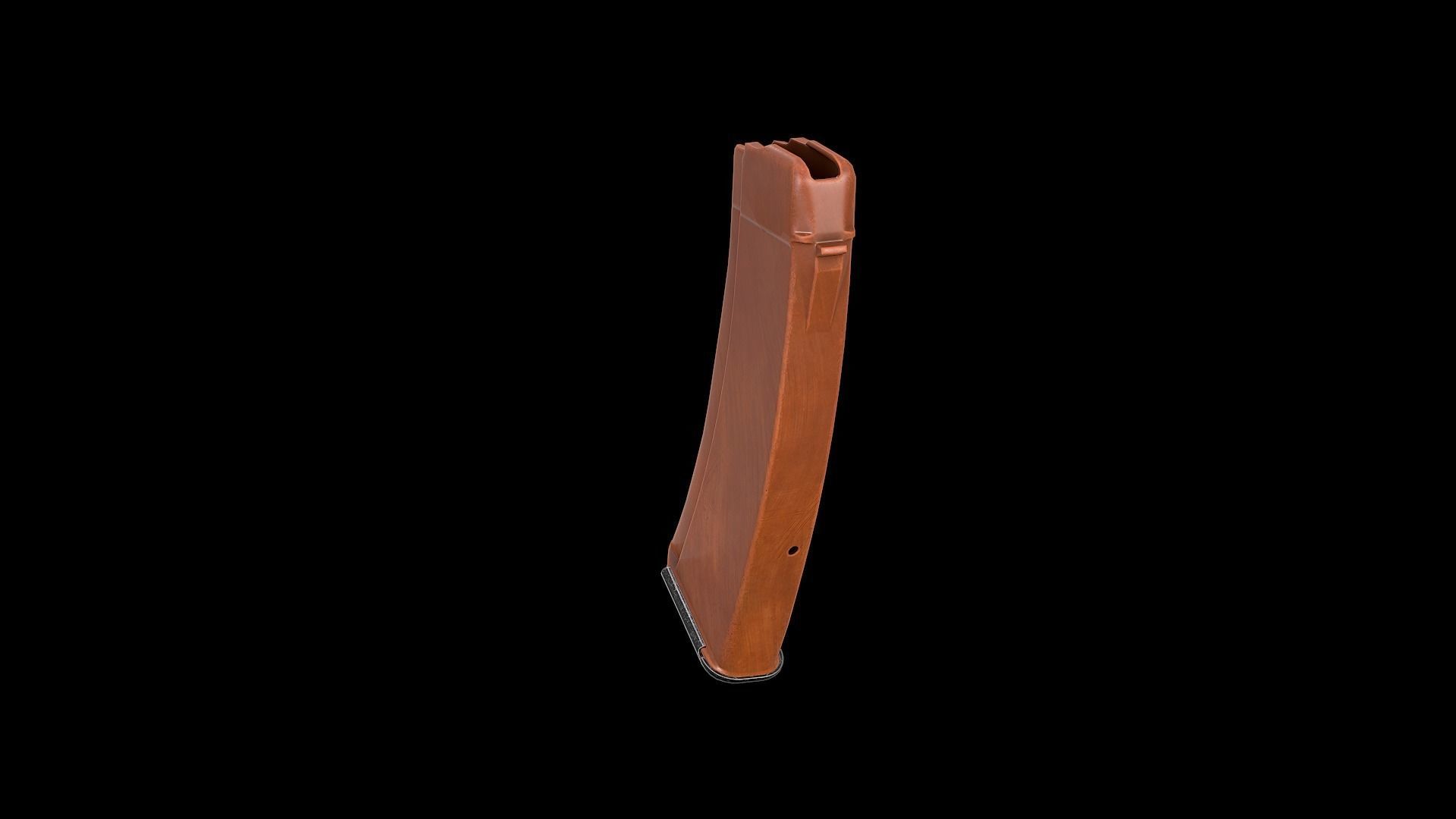 AK - Magazine - AK74 Bakelite Std Low-poly 3D model_3