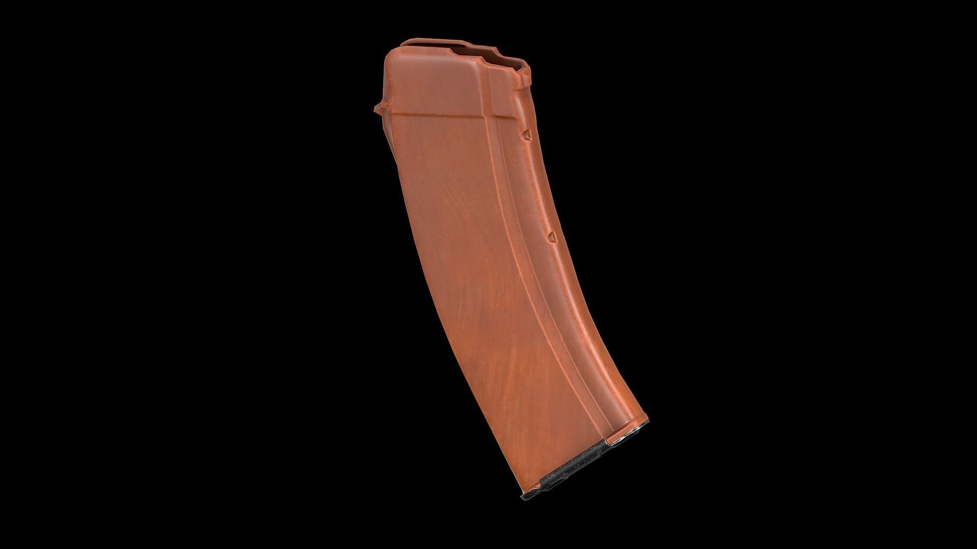 AK - Magazine - AK74 Bakelite Std Low-poly 3D model_1