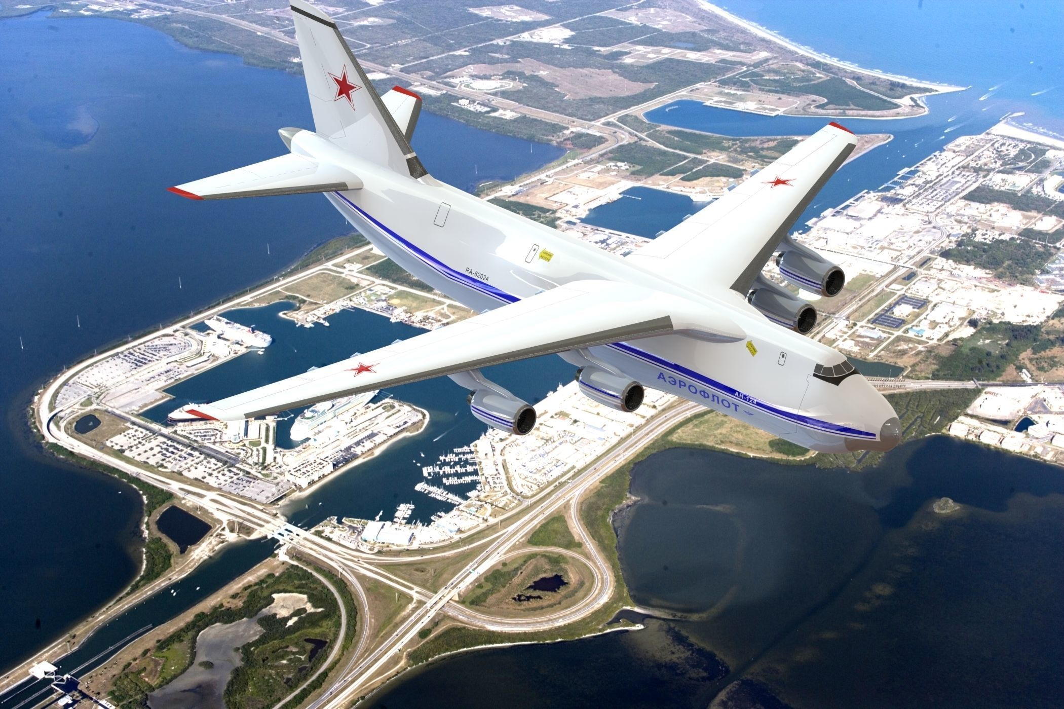 Antonov 124 3D model_2