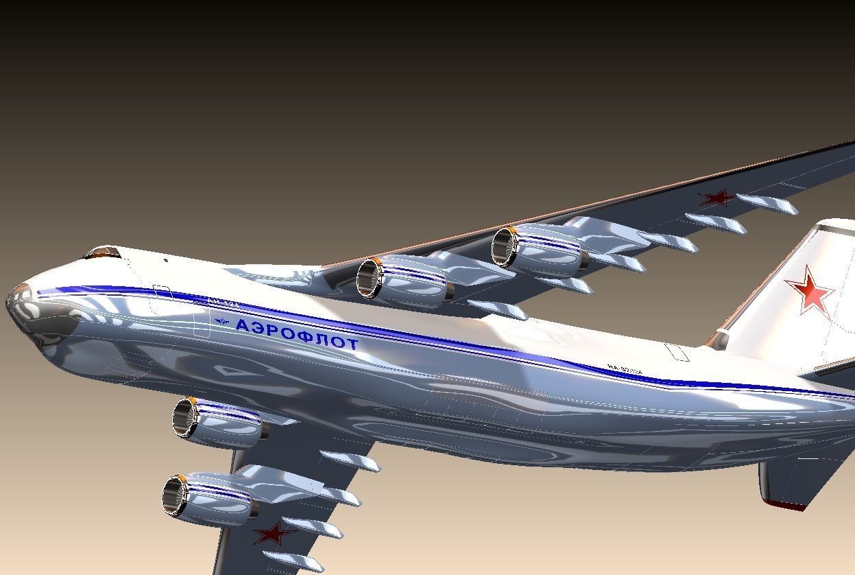 Antonov 124 3D model_10