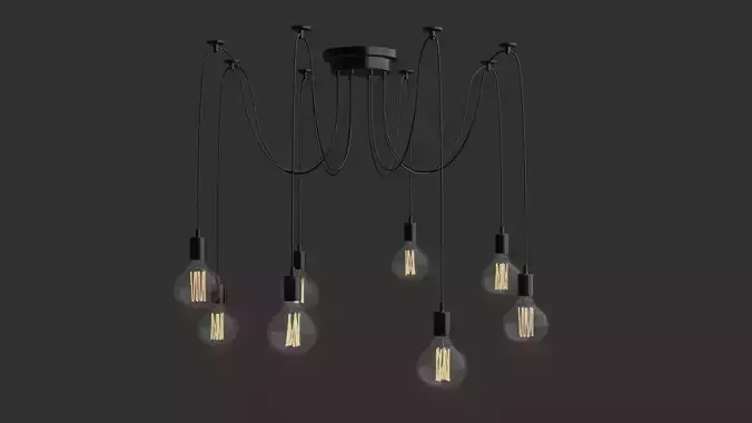 Rod RChandelier Modern Nordicetro Pendant Lamp Blender