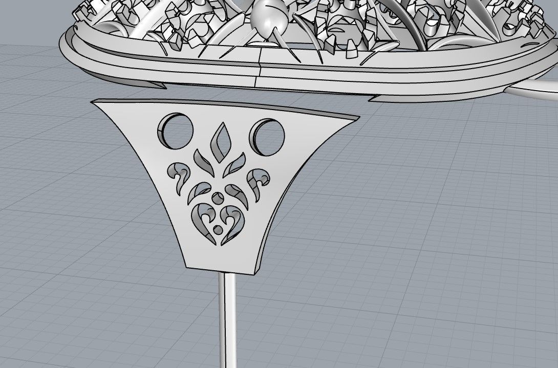 Unique Ring made with the Rhinoceros with a love for women 3D print model_11