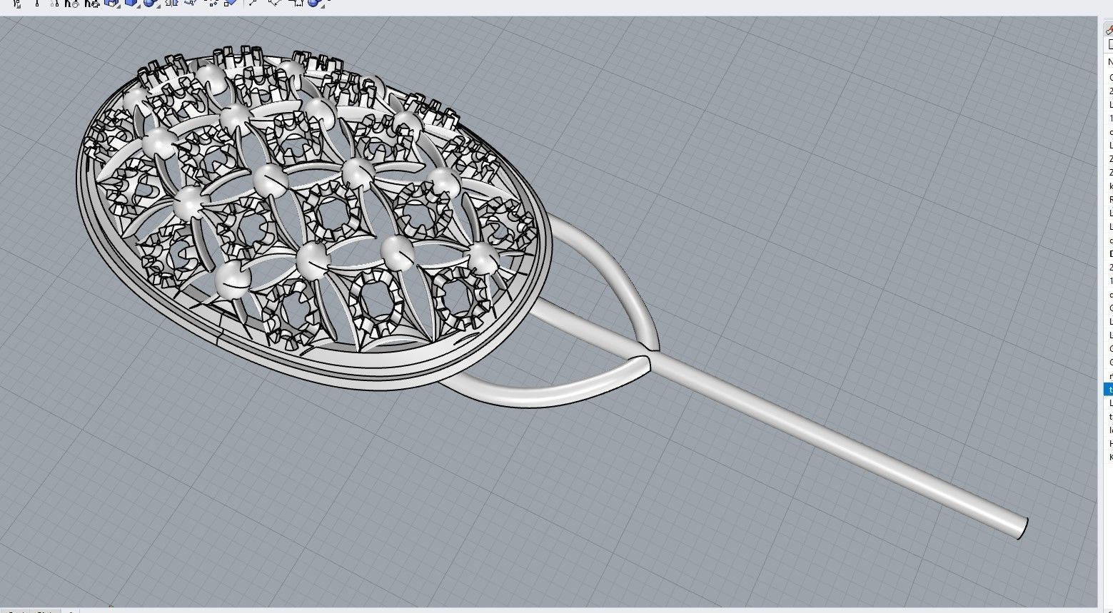 Unique Ring made with the Rhinoceros with a love for women 3D print model_16