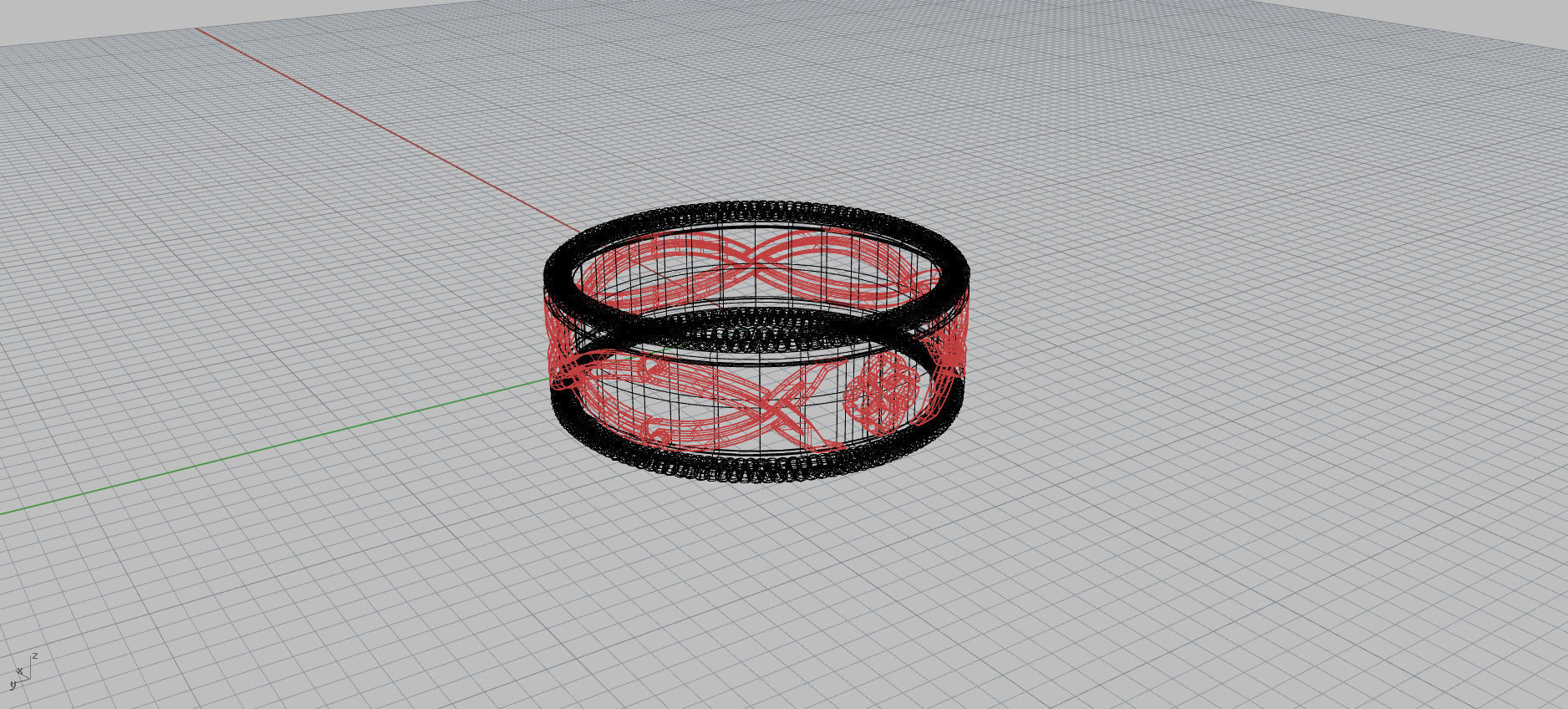 Wedding Rings 3D print model_11