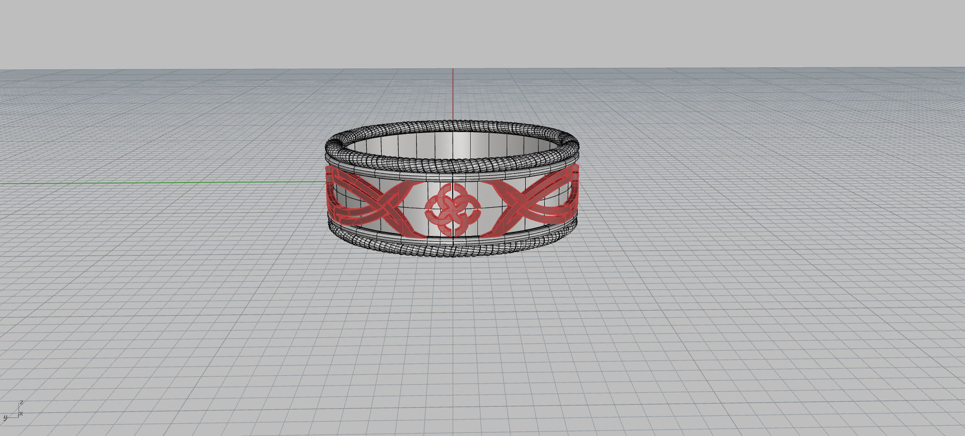 Wedding Rings 3D print model_13