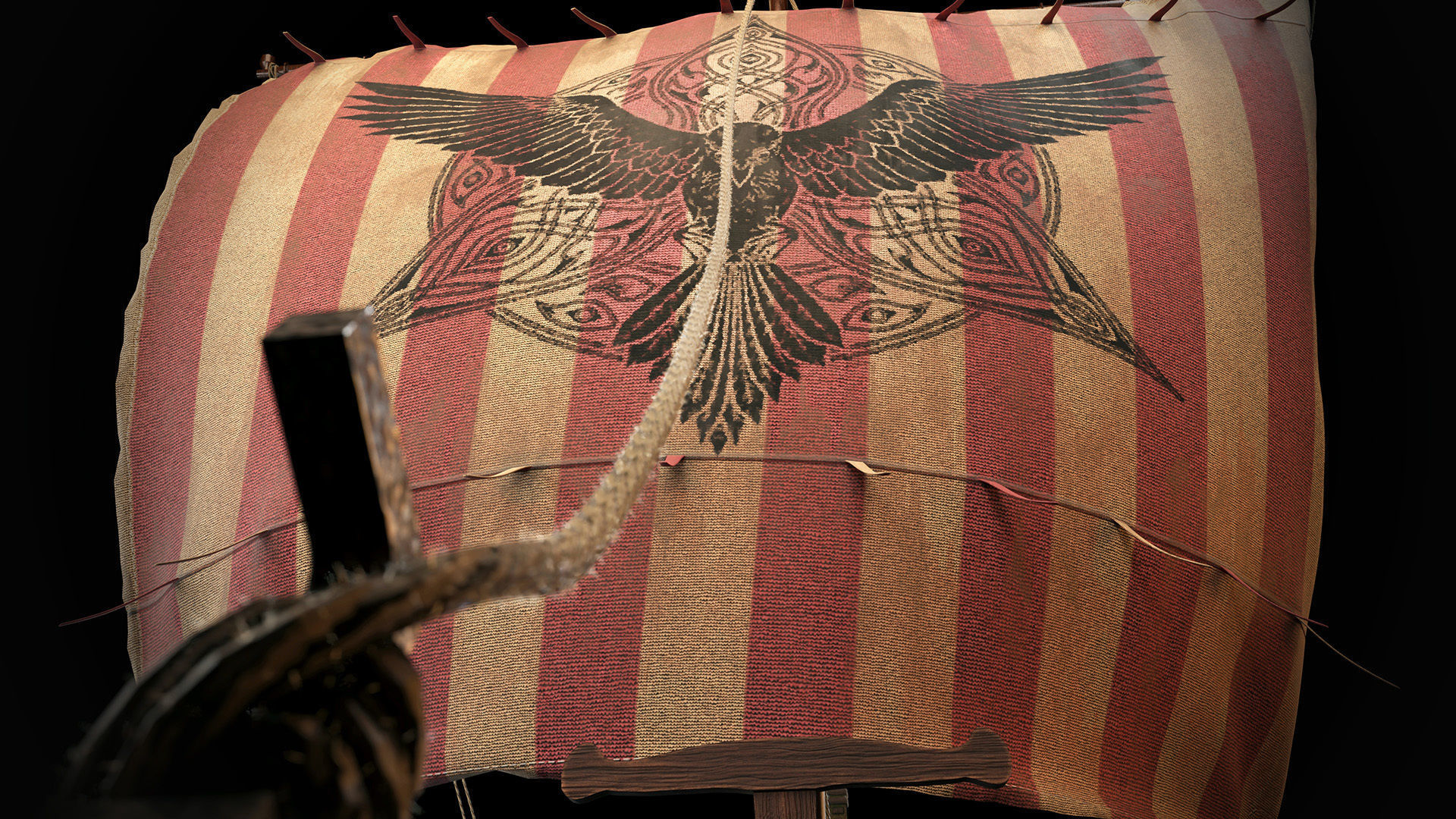 Viking boat - viking ship- longship 3D model_7