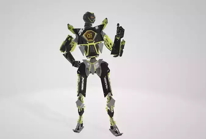 Pathfinder Apex Legends Free low-poly 3D model