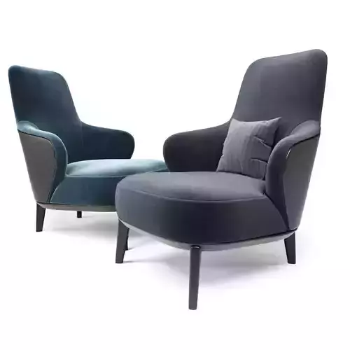 Minotti Leslie Bergere Armchair